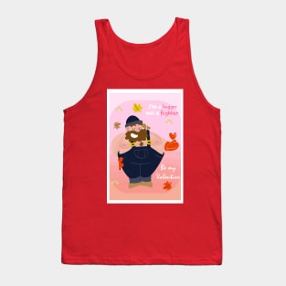 Bear Hugger V-Day Tank Top